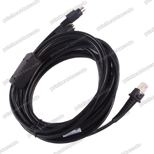 PS2 Keyboard Wedge Cable Compatible for Datalogic GD4130 5M
